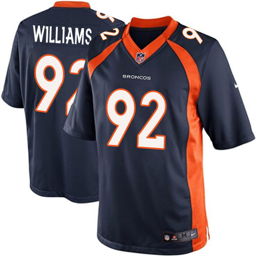 Youth Limited Sylvester Williams Nike Jersey Navy Blue Alternate - #92 NFL Denver Broncos